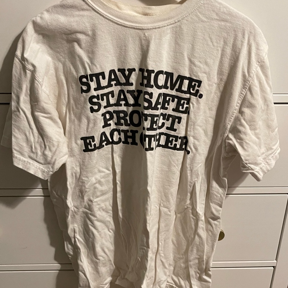 harry styles super rare covid treat people with kindness t shirt in large